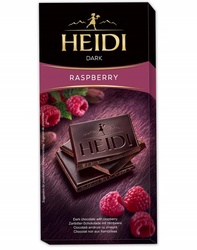 Heidi Chocolaterie Dark Chocolate Bars With Raspberry