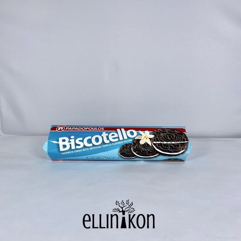 Papadopoulos Vanilla Sandwich Cookies 200g