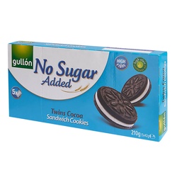 Gullon Gullon No Sugar Twins Creme Sandwich Cookies