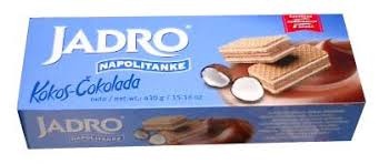 Jadro Coconut Flavour Wafers 430G