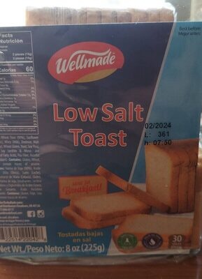 Unsalted Toast 30