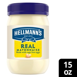 Hellmann's Mayonnaise, Real 15 Fl Oz