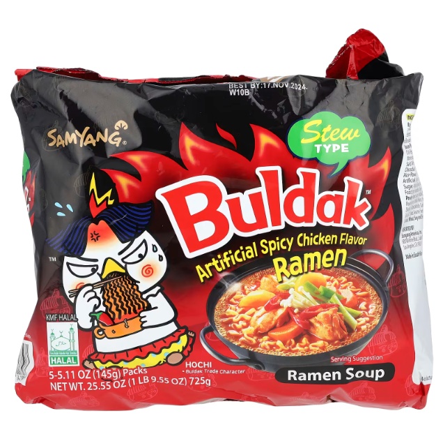 Buldak Ramen Soup 725 G