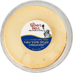The Father's Table Cheesecake, New York Style 16 Oz