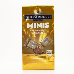 Ghirardelli Milk Chocolate Squares With Caramel Filling, 5.32 Oz Bag