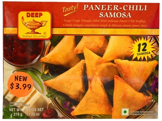 Deep Chili Paneer Samosas 12 Oz