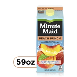 Minute Maid Premium Peach Fruit Juice Drink 59 Fl Oz Carton