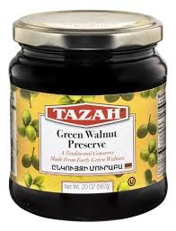 Tazah Green Walnut Preserve 20 Oz