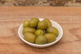 Pitted Green Olives 320 G