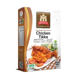 Malka Foods Chicken Tikka 12 X 50gms