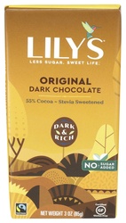 Lily's Sweets Original Dark Chocolate Bar 55% Cocoa 85g