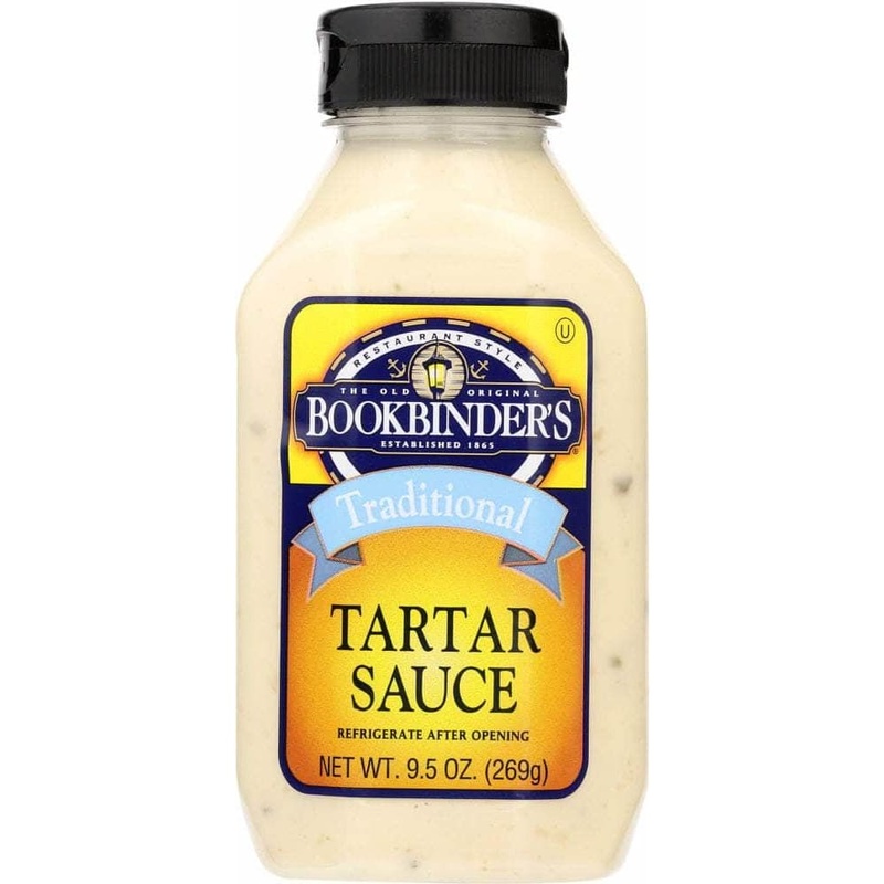 Bookbinder's Tartar Sauce - Traditional - Case Of 9 - 9.5 Oz