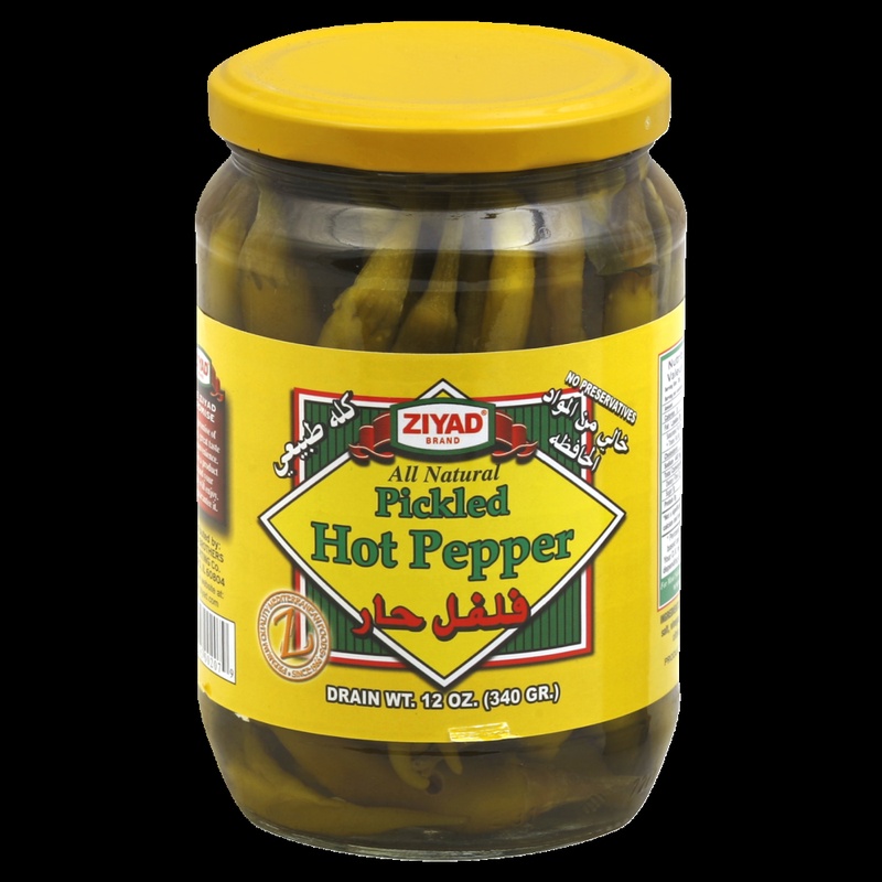 Ziyad Hot Pepper, Pickled 12 Oz