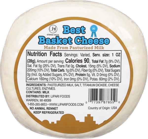 Basket Cheese
