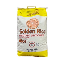 Golden Parboiled Rice 25 Lb