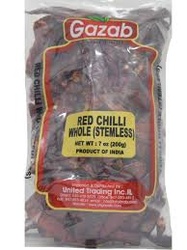 Gazab Chilli Whole Stemless 14 Oz