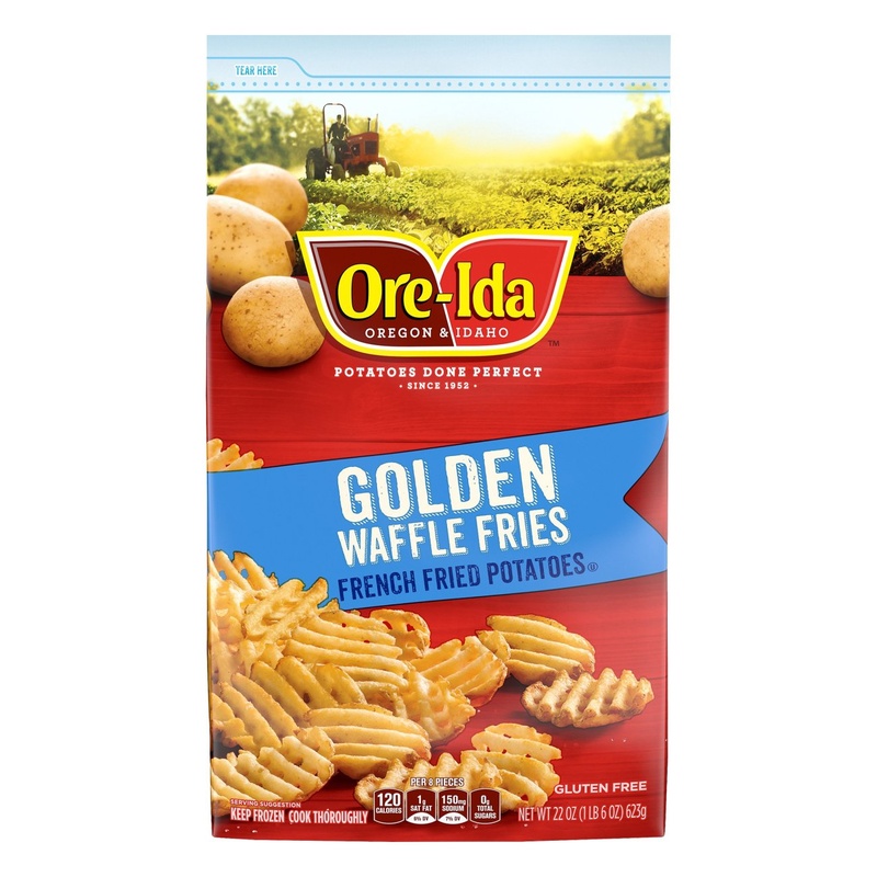 Ore-Ida Golden Waffle French Fries Fried Frozen Potatoes