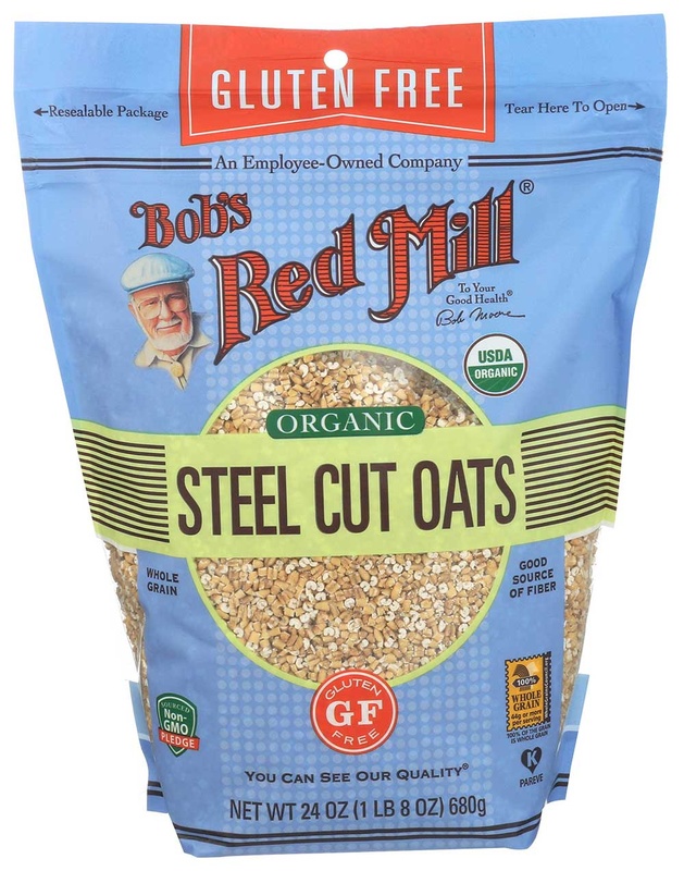 Bob's Red Mill Gluten Free Organic Steel Cut Oats - 24oz
