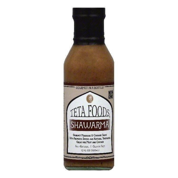 Teta Foods Marinade & Cooking Sauce, Mediterranean, Shawarma