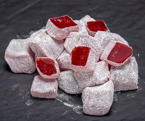 Pomegranate Turkish Delight
