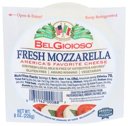 Sartori Belgioioso Fresh Mozzarella 8oz