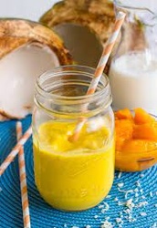 Coconut Milk With Mango Flavour