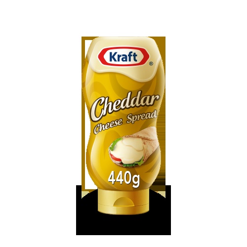 Squeeze Cheddar Cheese 440G