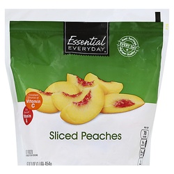 Essential Everyday Peaches, Sliced 16 Oz