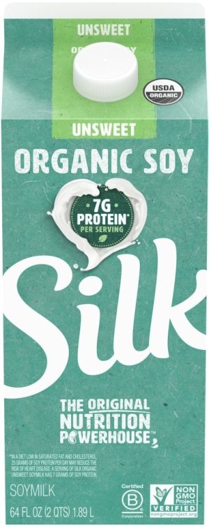 Silk Organic Unsweetened Soymilk
