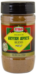 Ziyad Seven Spice Blend, Premium 5 Oz