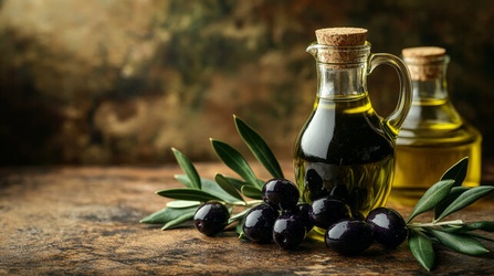 Natural Black Olives With Oil 800 G