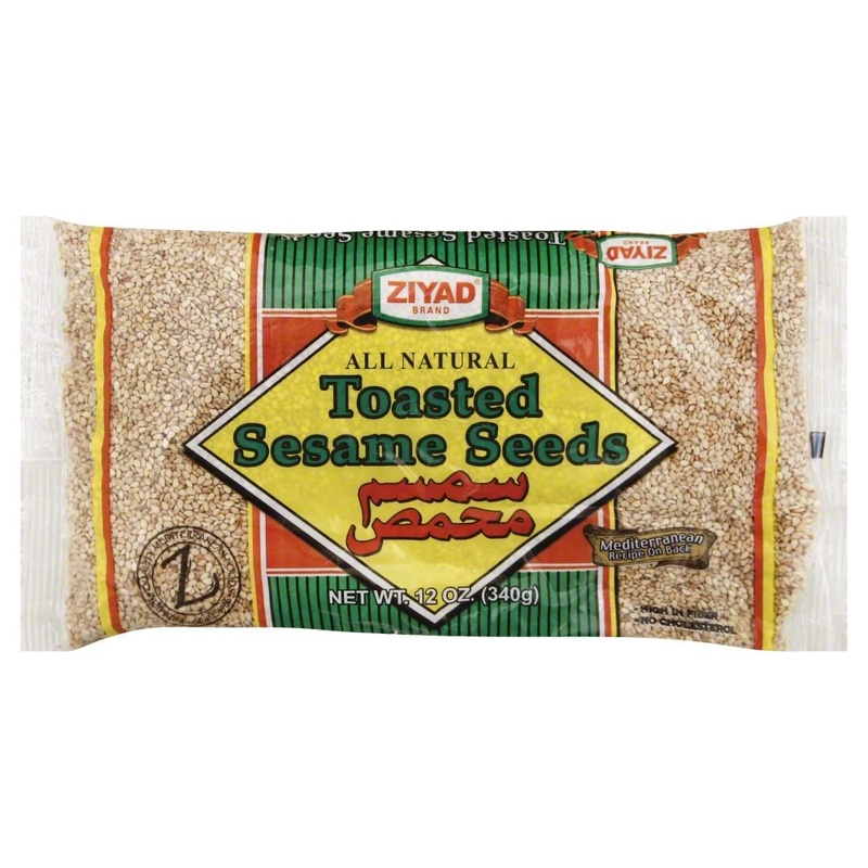 Ziyad Sesame Seeds, Toasted 12 Oz