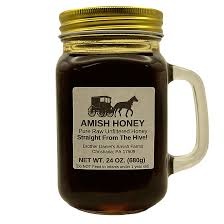 100% N P Amish Honey 24Oz