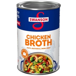 Swanson Natural Goodness 33% Less Sodium Chicken Broth, Can, 14.5 Oz