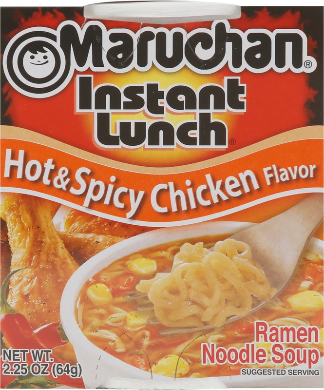 Maruchan Instant Lunch Hot & Spicy Chicken Flavor Ramen Noodle Soup Cup