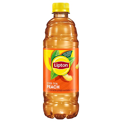 Lipton Iced Tea, Peach 16.9 Fl Oz