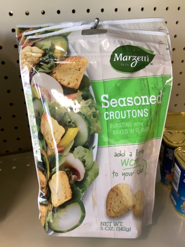 Marzetti Seasoned Croutons 5 Oz. Bag