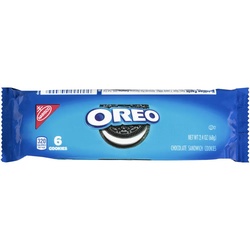 Oreo Chocolate Sandwich Cookies - Snack Pack, 2.4 Ounce