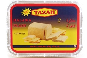 Tazah Premium Halva Plain 2 Pound