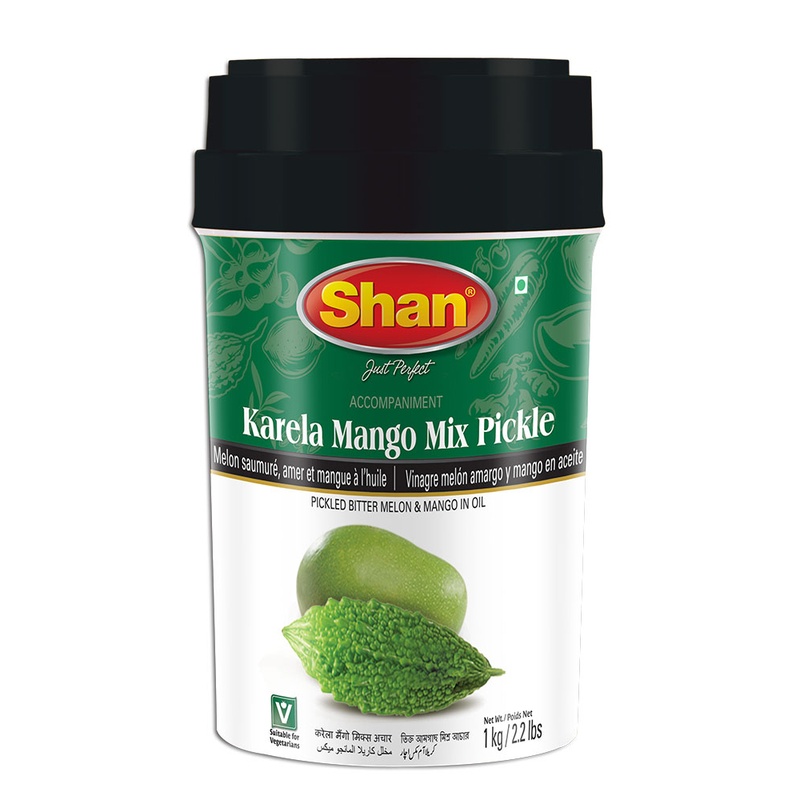 Shan Pickle Karela Mango Mix 1Kg