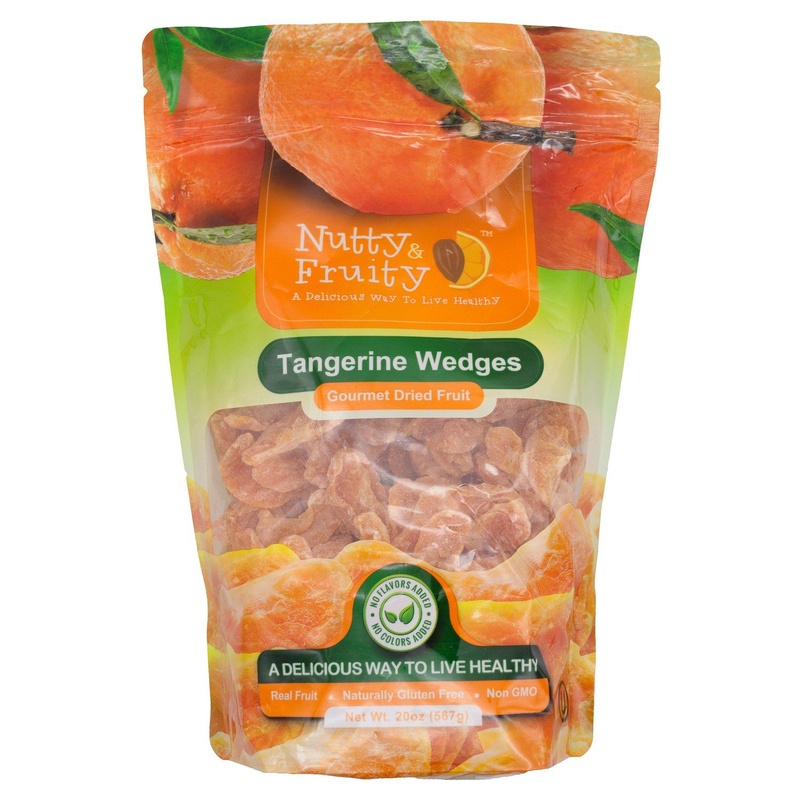 Nutty & Fruity Dried Tangerine Wedges