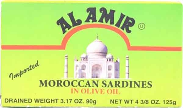 Al Amir Moroccan Sardines Olive Oil