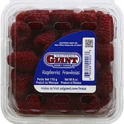 Driscoll's California Giant Berry Farms Raspberries 6 Oz