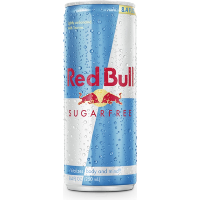 Red Bull Energy Drink Sugar Free 8.4 Oz Can