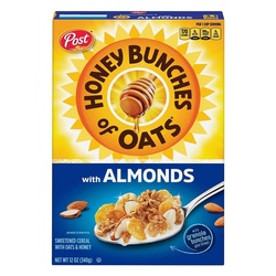 Honey Bunches of Oats Post With Almonds Cereal