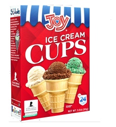 Joy Cone Ice Cream Cups 24