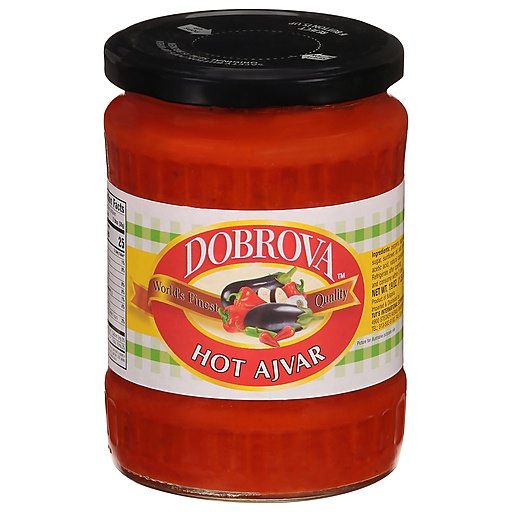 Dobrova Ajvar Hot Jar 19oz
