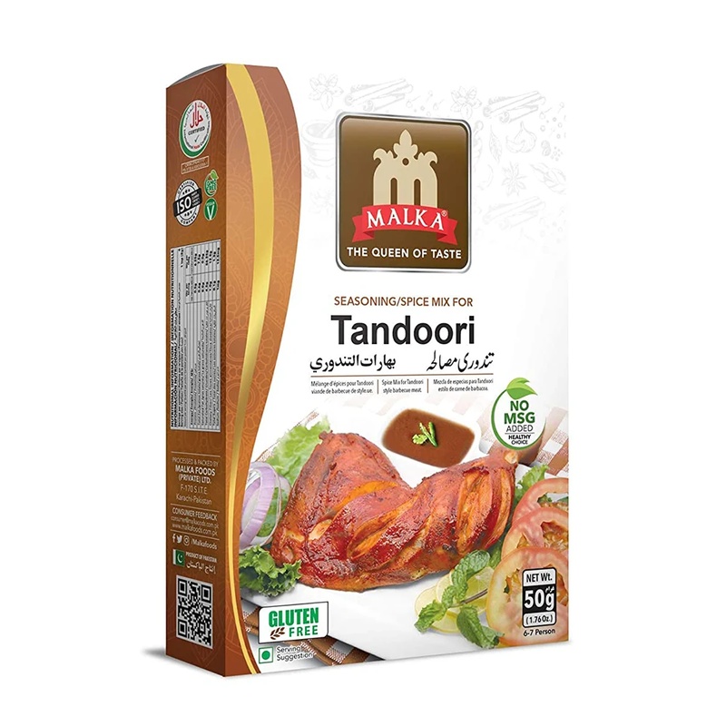 Malka Foods Masala Tandoori 50g