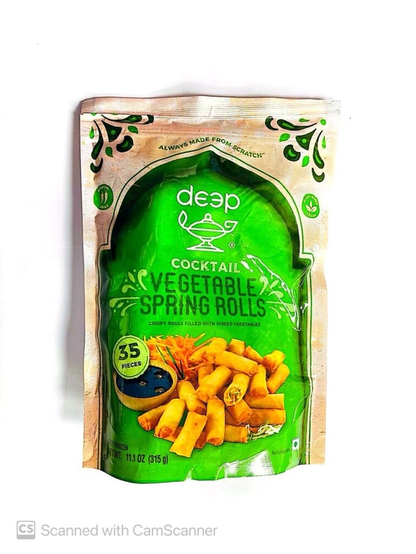 Deep 35 Veg Spring Roll - Hot Wok