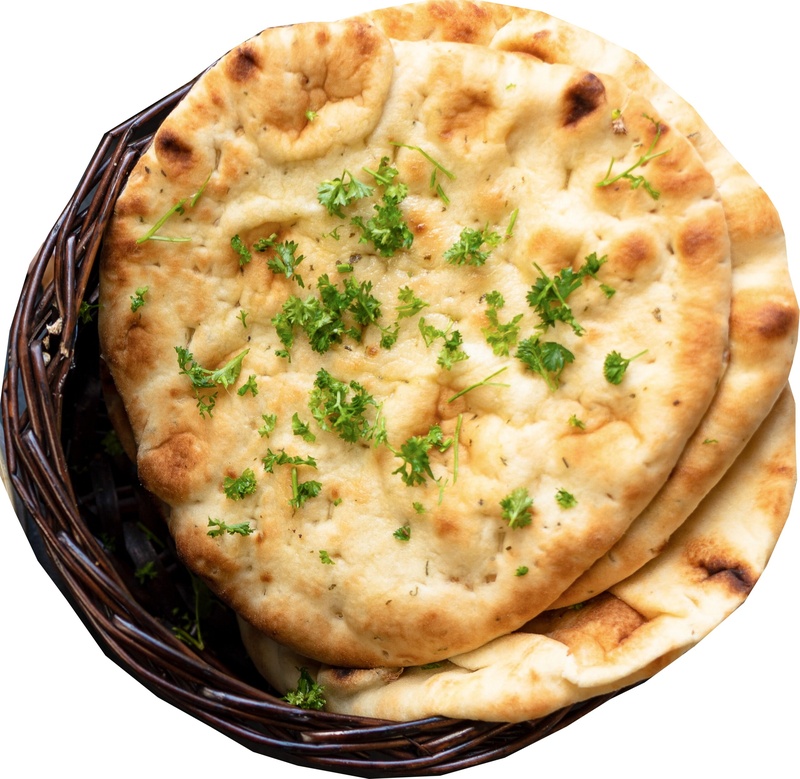 Tandoori Naan Garlic 1.28 Kg